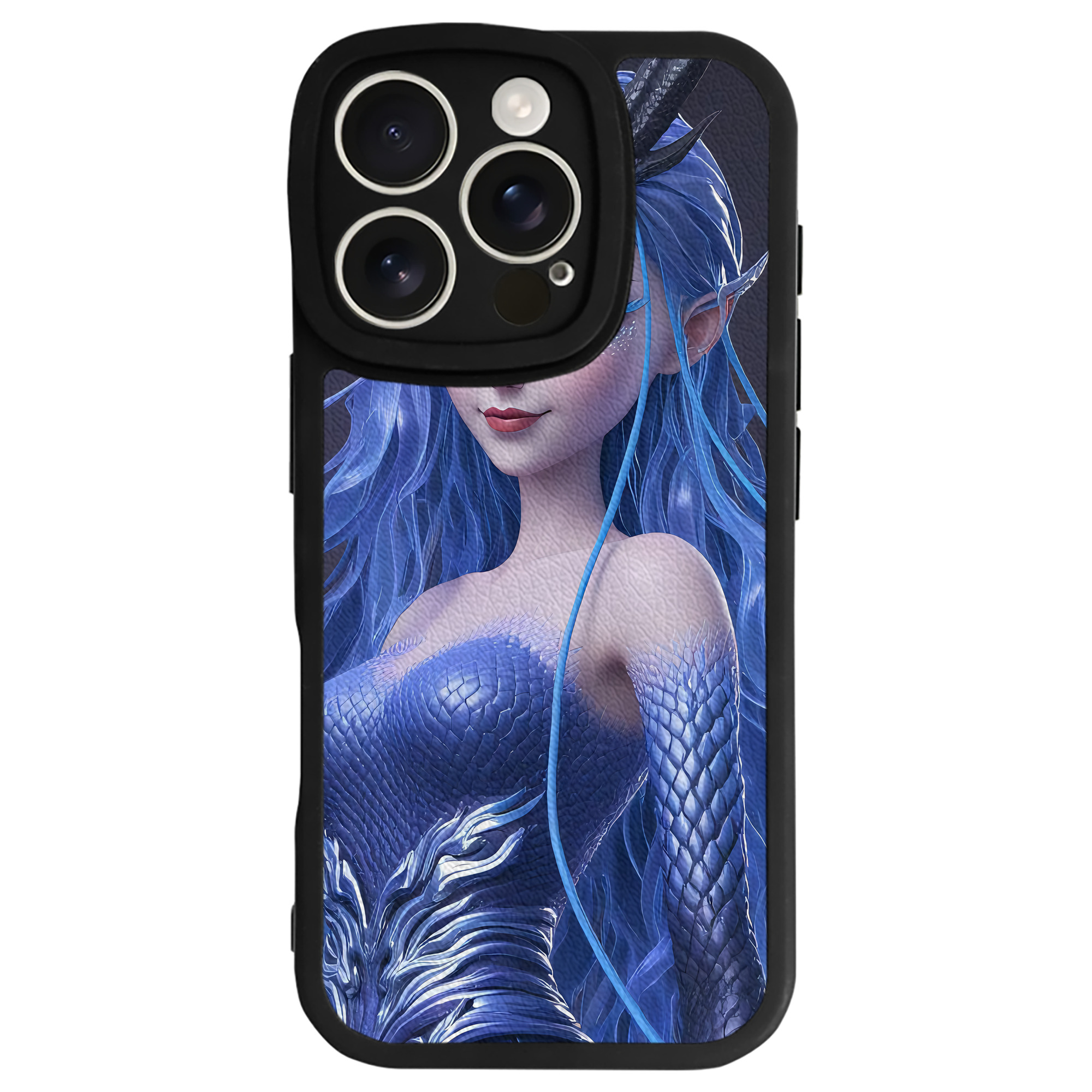 （画像用） Ne Zha 2 ナタ 魔童の大暴れ 【iPhone 16シリーズ対応】シリコンスマホケース（レザー調） 材質：シリコン